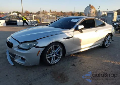 2014 BMW 640I xDrive from USA, damaged, VIN WBALY1C56EDZ73481